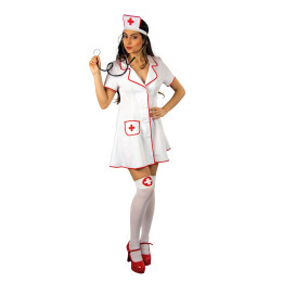 Nurse Costume: Dress and bonnet