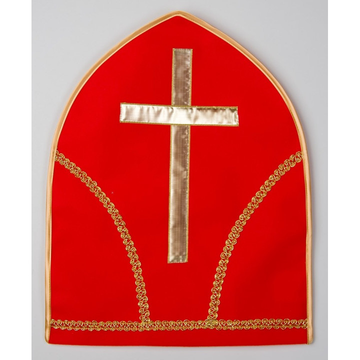 Samichlaus Bischof Mitra, rot