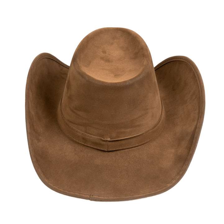Cowboy Hut, KW 58 cm, braun
