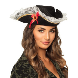 Pirate Femmes-Chapeau, noir
