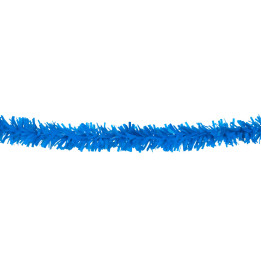 Girlande schwer entflammbar, 10m, blau