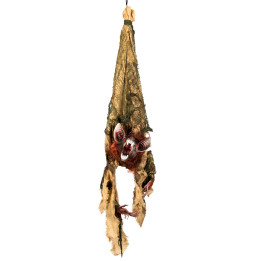 Shocking Bat Halloween Dekoration, 110 cm, gelb