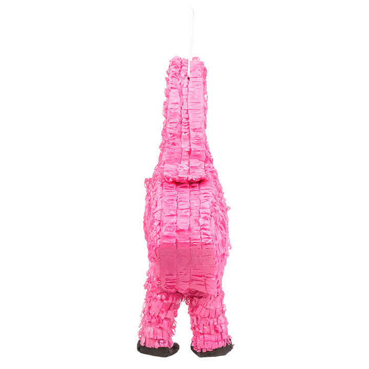 Pinata à frapper Flamant: le jeu de fête estival, 53 x 39 x 18 cm, pink/rose