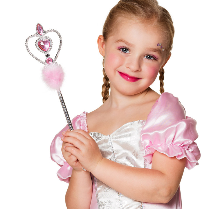 Zauberstab Anna, 32 cm, rosa