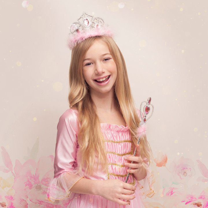 Zauberstab Anna, 32 cm, rosa