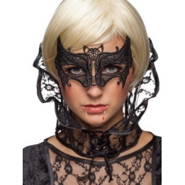Bat Eye mask, textile, black