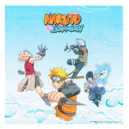 Naruto Servietten: Kindergeburtstag Partydekoration, 20Stück, 33 x 33 cm