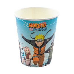 Gobelets de fête Naruto: Décoration de fête d'anniversaire, 8piece, 2.5 dl