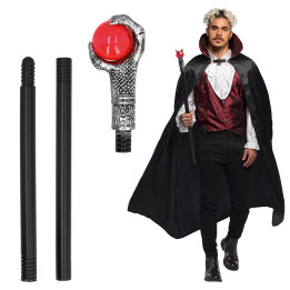 Vampire sceptre, 78 cm, red