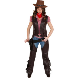 Cowgirl Chaps, marron