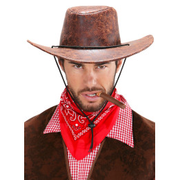 Bandana Cowboy, 55 x 55 cm, red