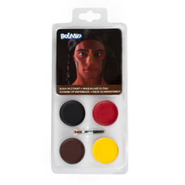 Indians Face paint palette, multicolored