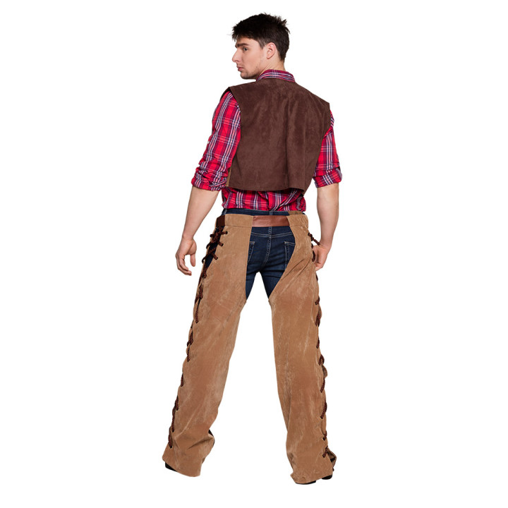 Cowboy Déguisement: Western Outfit, marron