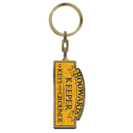 Harry Potter: Schlüsselanhänger Keeper of Keys, 5 cm, gelb