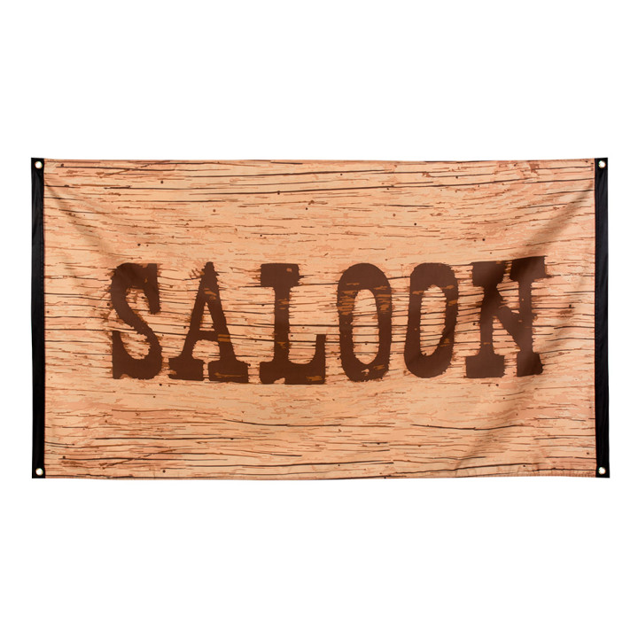 Fahne Wild West, 90 x 150 cm, mehrfarbig