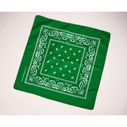 Bandana Cowboy, 55 x 55 cm, green