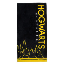 Harry Potter serviette de bain Hogwarts, 140 x 70 cm
