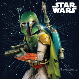 Star Wars Servietten:FSC zertifiziert, 20Stück, 33x33cm, mehrfarbig