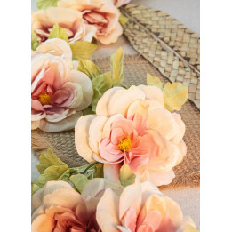 Guirlande de roses, 220 cm, multicolore