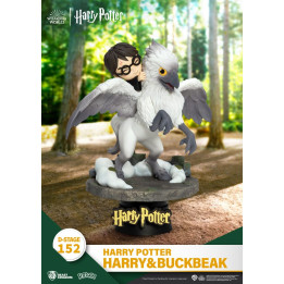 Harry Potter D-Stage PVC Diorama Harry & Buckbeak, 16 cm