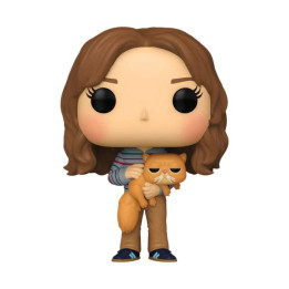 Harry Potter POP & Buddy! Movies Vinyl Figur Hermione w/Crookshanks, 9 cm