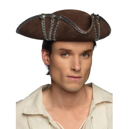 Hat Pirate Alistair, brown