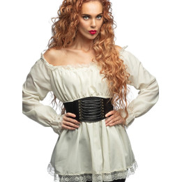 Corset Rachel, (M/L stretch), noir