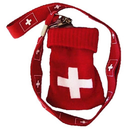 Suisse: Chaussette et bande de téléphone portable