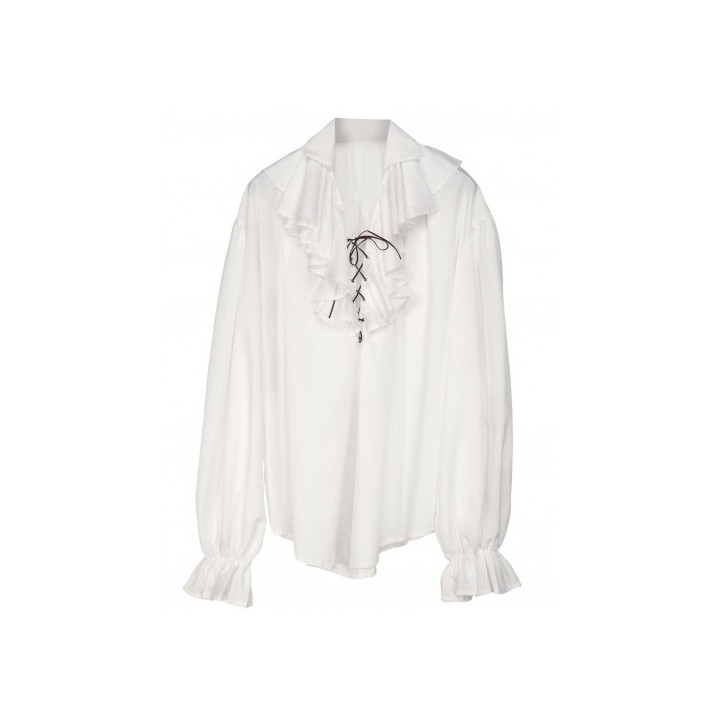 Shirt pirate, white