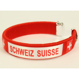 Suisse bracelet, rouge