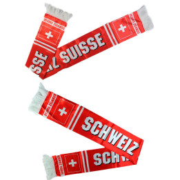 Schweiz Schal, rot