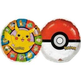 Pokemon Mini Balloon foil: Not suitable for helium, 18 cm, multicolored