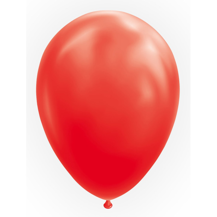 Luftballons, 10Stück, 27.5cm, rot