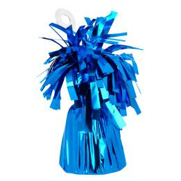 Balloon weight, 13.5 x 6cm, blue