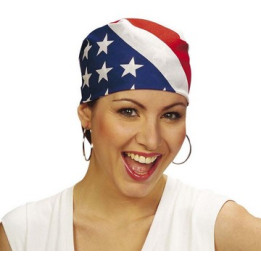 Bandana Stars and Stripes: Fanartikel USA, 55x55 cm