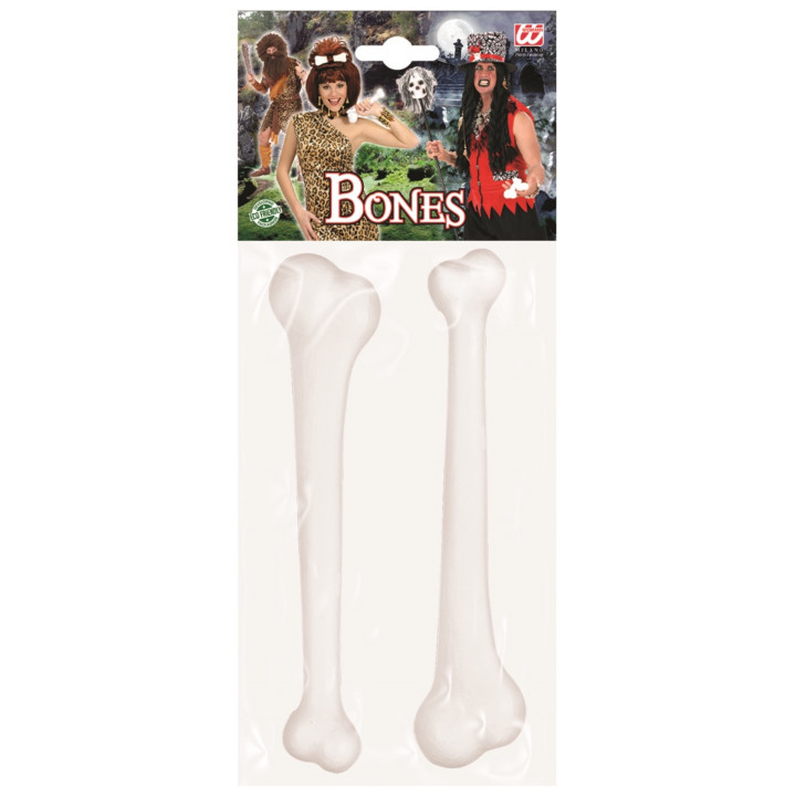 Knochen 2er-Set, 23 cm, weiss