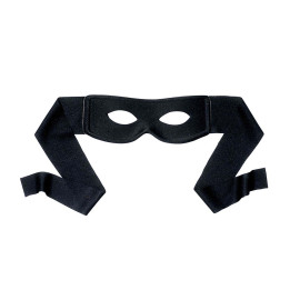 Zorro eye mask, black
