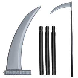 Scyth, 4 parties, 100 cm, noir